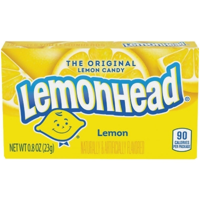 Ferrara Pan Lemonhead 0.8 Oz. Lemon Candy 123095 Pack of 24 