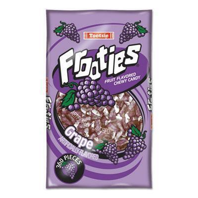 Tootsie Roll® Frooties, Grape, 38.8 Oz Bag, 360 Pieces/bag TOO7801 