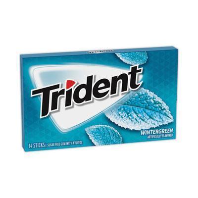 Trident® FOOD,GUM,WINTERGREEN,12PK 1161 