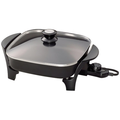 Presto 11 In. Electric Skillet with Glass Cover 06626 Pack of 3 