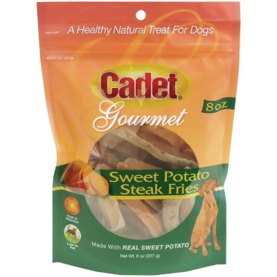Cadet Gourmet Dog Sweet Potato Fries, 8 Oz. C07360 