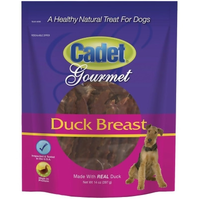 Cadet Gourmet Duck Breast Dog Treats, 14 Oz. C07365 