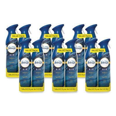 Febreze® AIR, Ocean, 17.6 oz Aerosol Spray, 2/Pack, 6 Packs/Carton 80328241 