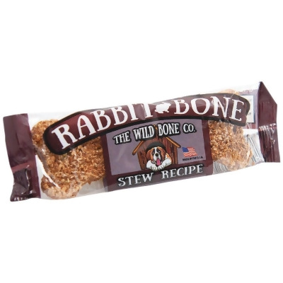 The Wild Bone Company Rabbit Bone Stew Dog Treat, 1 Oz. 1811 Pack of 24 