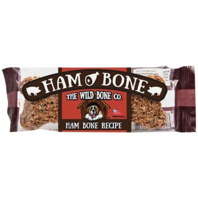 The Wild Bone Company Ham Bone Dog Treat 1901 Pack of 24 