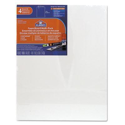 Foam Boards FOME-COR® SINGLESTEP®, Sheet, Wht Face / Wht Foam, FOME-COR®,  Carton of 25 sheets, (0.187 in x 24 in x 36 in)