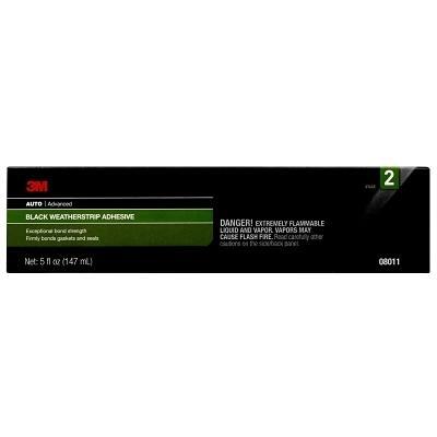 Super Weatherstrip Adhesives, 5 oz Tube, Black 