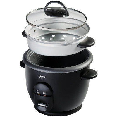 Oster DiamondForce 6-Cup Nonstick Electric Rice Cooker 2109987 Pack of 2 