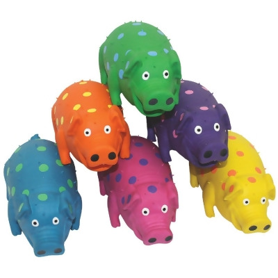 Multipet Globlets 9 In. Squeaky Pig Dog Toy MP61006 
