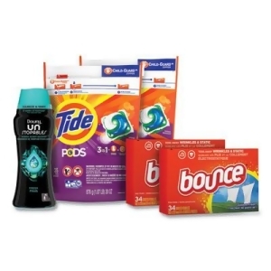 PGC12777 Tide&#44; Downy & Bounce Laundry Detergent