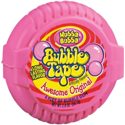 Hubba Bubba Original 2 Oz. Bubble Gum Tape 122535 Pack of 6 