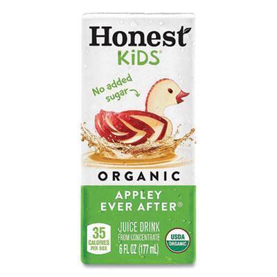 Honest Kids® Organic Juice Drink, Appley Ever After, 6 Oz, 50/carton CCU41979 