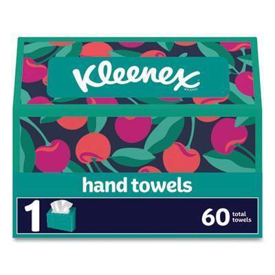 Kleenex® Everyday Hand Towels, 1-Ply, 8 x 9.1, White, 60 Towels/Box 38586 