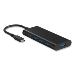 Nxt Technologies™ Usb 3.0 Type-C Hub, 4 Ports, Black Nx56851 - All