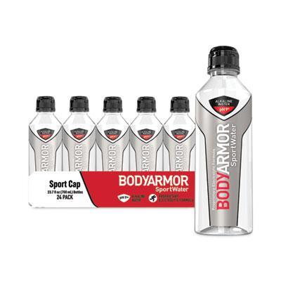 BodyArmor SportWater Alkaline Water, 23.67 oz Bottle, 24/Pack 100701-1.0