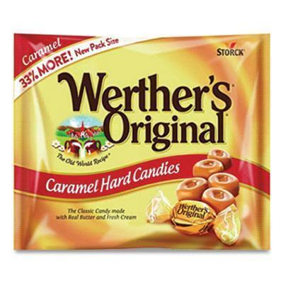 Werther\\'s® Original® Hard Candies, Caramel, 12 Oz Bag SUL05766 
