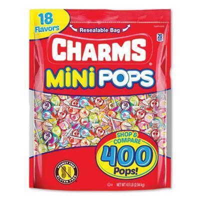 Charms® Mini Lollipops, 18 Assorted Flavors, 71.96 Oz CRM34006 