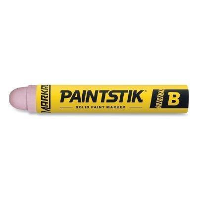 Paintstik Original B Solid Paint Marker, 11/16 in dia, 4-3/4 in L, Pink 