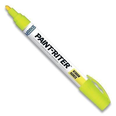 Paint-Riter Window Marker, Yellow, 3 mm, Medium Tip 