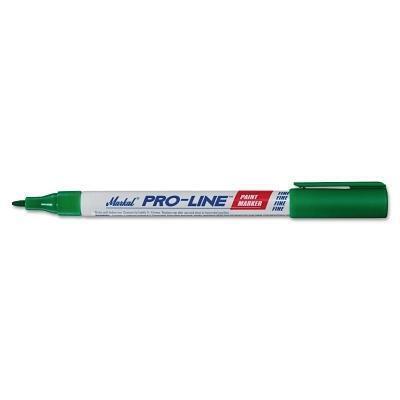 PRO-LINE Fine and Micro Liquid Paint Marker, Green, 1/16 in Tip, Fine 