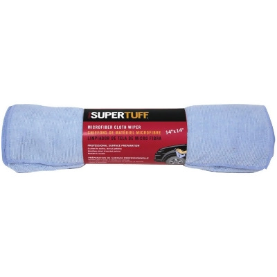 Trimaco SuperTuff 14 In. x 14 In. Blue Microfiber Wipers (8-Pack) 10827 