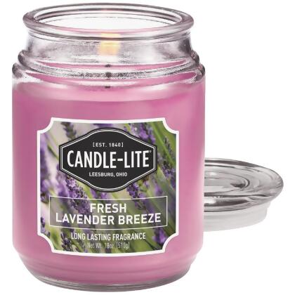 Candle-Lite 18 Oz. Everyday Fresh Lavender Breeze Jar Candle 3297404 