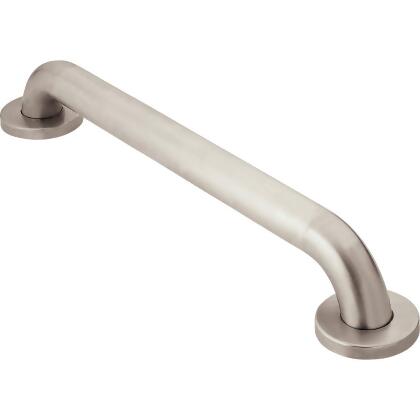 Moen Home Care 24 In. Concealed Screw Grab Bar, Peened LR8924P 