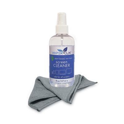 Falcon® Safety Products Hypercln Screen Cleaning Kit, 8 Oz Spray Bottle HCN8 