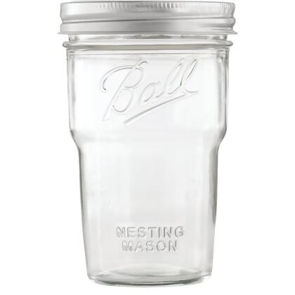 Ball Pint 16 oz. Glass Drinking Mason Jars 4 count