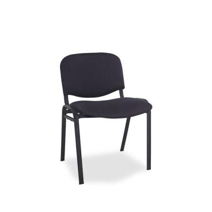 Alera Stacking Chairs,Black Fabric,PK4 ALESC67FA10B 