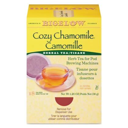 Bigelow Tea,Cozy Chamomile,Pod,PK18 10906