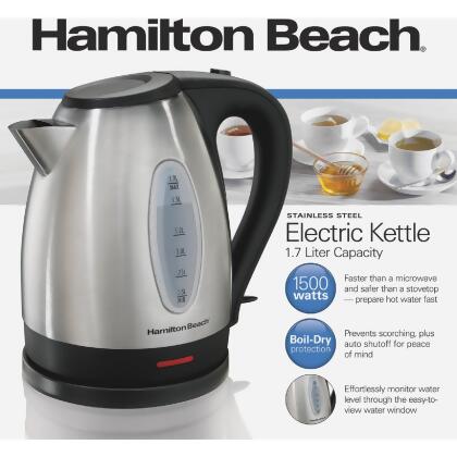 Hamilton Beach Kettle Stainless Steel Electric Kettle - Shop