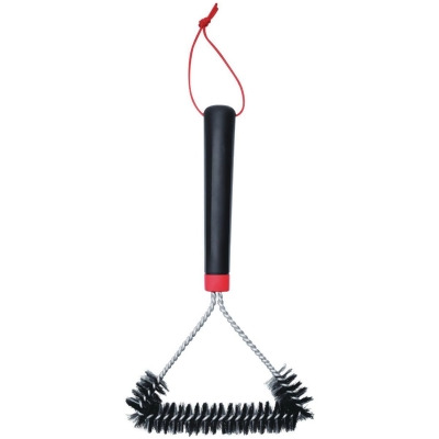 Weber 12 In. 3-Sided Grill Brush 6277 