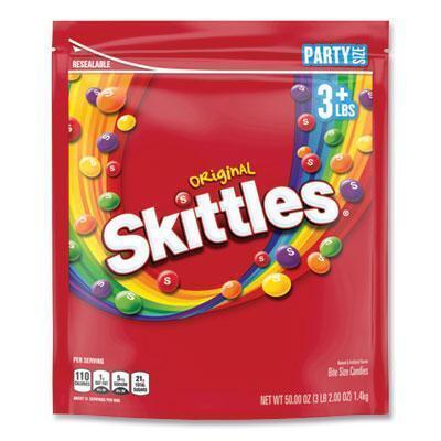 Skittles® Chewy Candy, 54 Oz Bag, Original WMW28092 