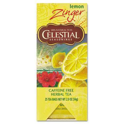 Celestial Seasonings® Tea, Herbal Lemon Zinger, 25/box ALT31010 