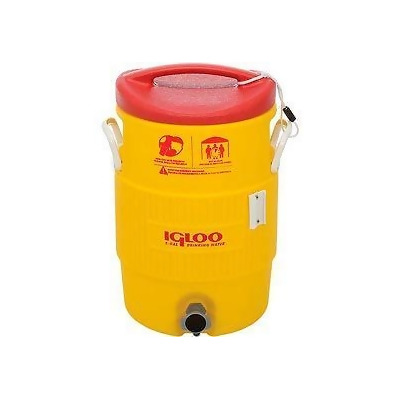 Igloo 48153 - Water & Beverage Cooler Heat Stress Solution Yellow 5 Gallons 