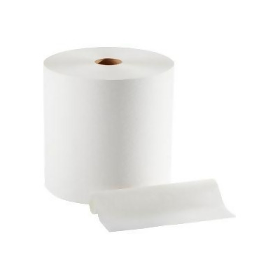 Pacific Blue Select Recycled Paper Towel Roll White 6 Rolls Per Case 