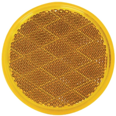 TowSmart Quick Mount Round Amber Reflector (2-Pack) 1479 Pack of 12 