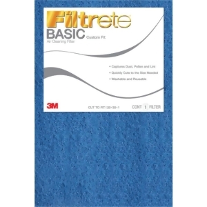 UPC 051141977621 product image for Filtrete 20 In. x 30 In. x 1 In. 100 Mpr Basic Custom Fit Trimmable Air Filter - | upcitemdb.com