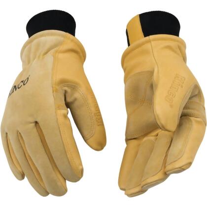 Kinco Men's Medium Premium Pigskin Thermal Insulated Winter Work Glove 901-M 