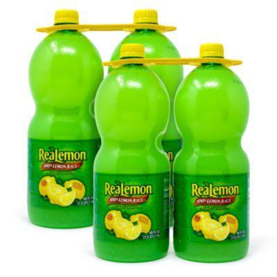 ReaLemon® BEVERAGE,LMN JUICE,4PK 810128791823 