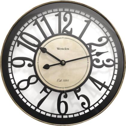 Westclox 12 In. Open Arabic Wall Clock 33022A 