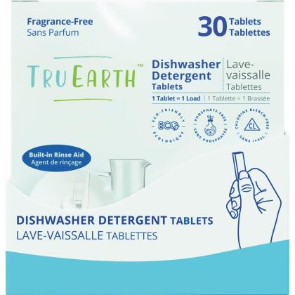 Tru Earth Dishwasher Detergent Tablets (30 Loads) TE-NA-KI-DWTAB030-SU001 
