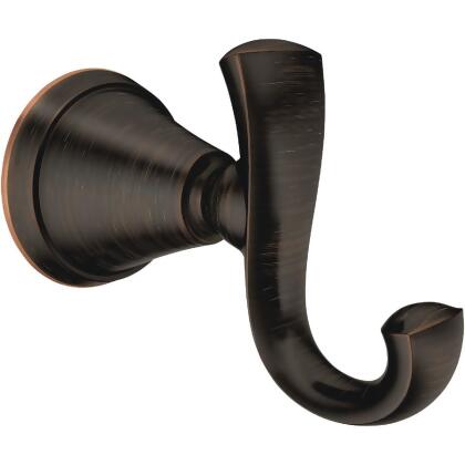Moen Tiffin Single Robe Hook, Mediterranean Bronze MY4803BRB 