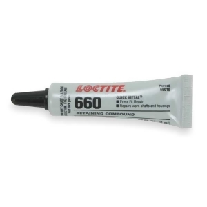 UPC 079340660106 product image for Loctite Retaining Compound,0.2 fl oz,Silver 209765 - All | upcitemdb.com