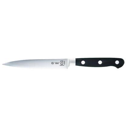 Mercer Cutlery Utility Knife,5 in Blade,Black Handle M23600 