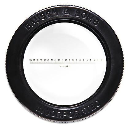 Bausch + Lomb Magnifier Measuring Scale,3/4 in 81-34-38 