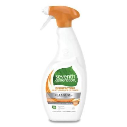 Seventh Generation Liq. Disinfect. Cleaner,26oz.Spray,PK8 SEV 22810 