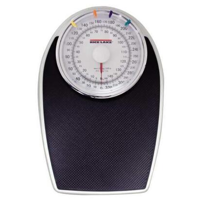 Rice Lake Weighing Systems Bath Scale,Mechanical,150kg/330 lb. Cap RL-330HHD 