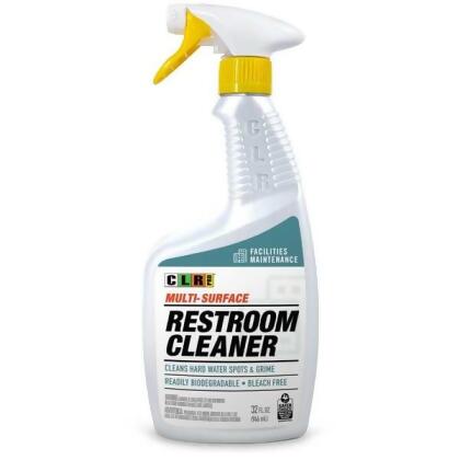 Clr Pro Bathroom Cleaner,32 oz,Trigger Spray Bot G-FM-RC32-6PRO 